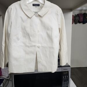 Valerie Stevens Cream Women's Blazer